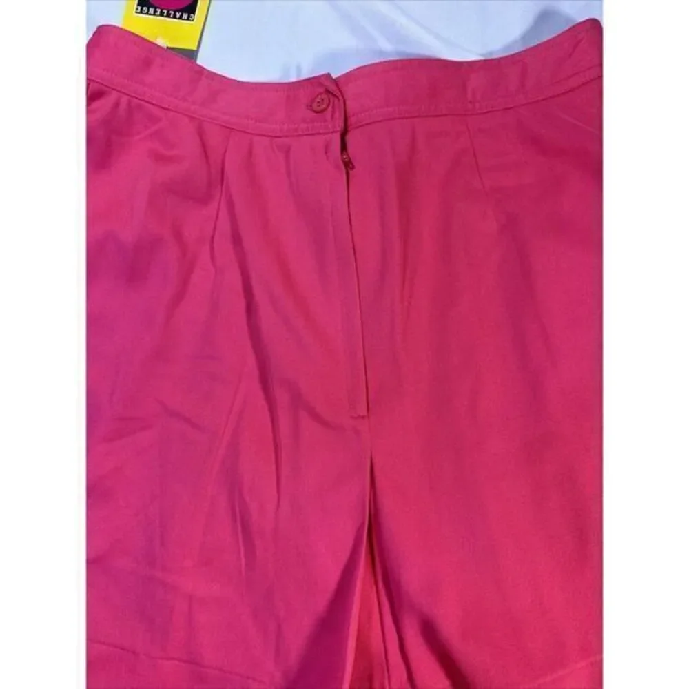 NWT Nike‎ Challenge Court Tennis Skirt Pink Zip Vintage Style 7D94-12